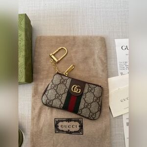 Gucci GG Ophidia Zip Key Pouch